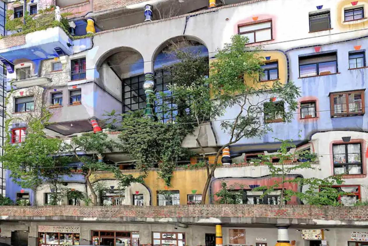 Ruhiges Dachgeschoss Cityapartment Im Zentrum Wiens 外观 照片